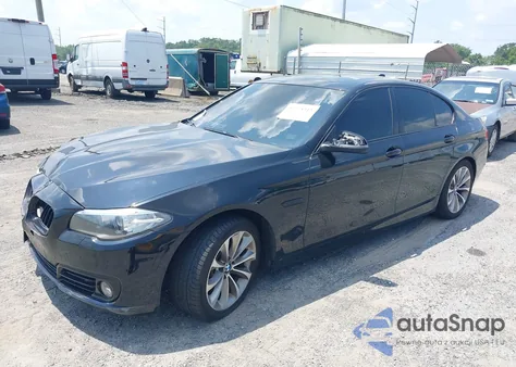 2016 BMW 528I из США, поврежденный, VIN WBA5A5C52GG351627